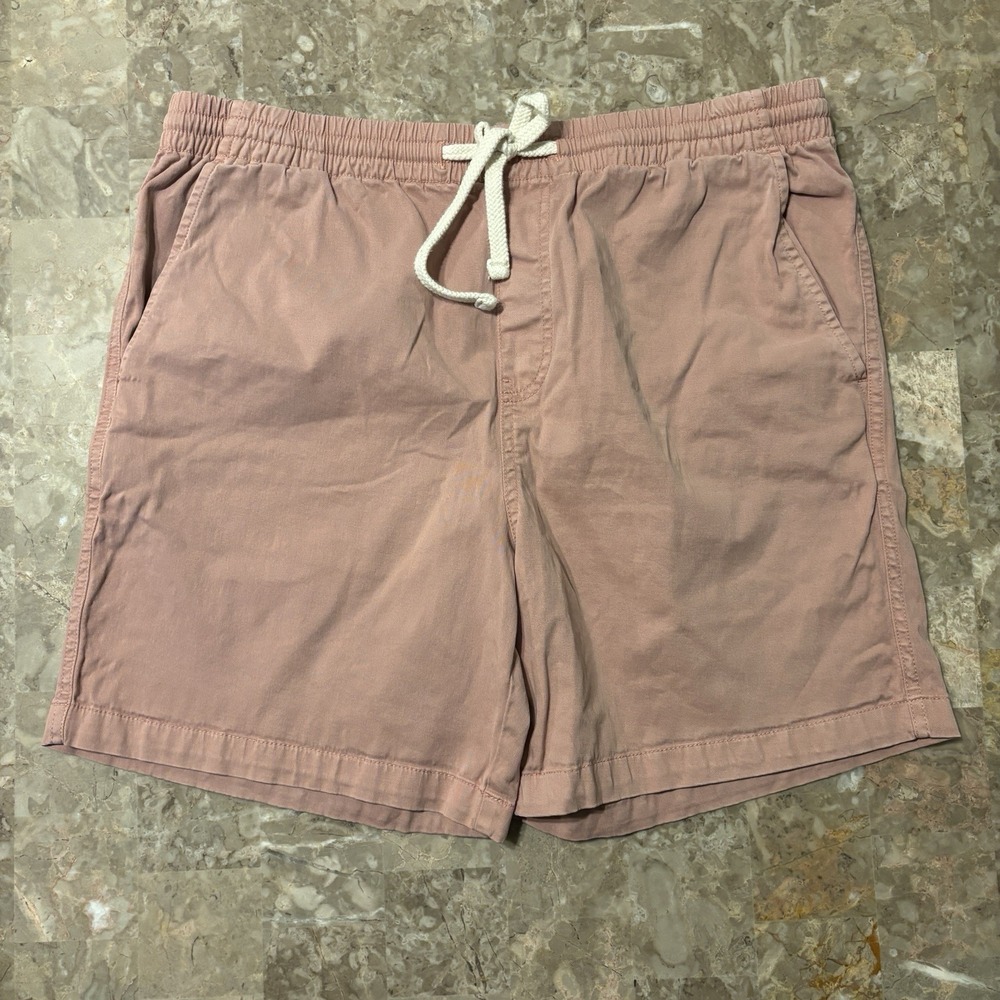 Todd Snyder Weekend Shorts Mens Large Mauve Pink Cotton Twill 6" Beach Preppy